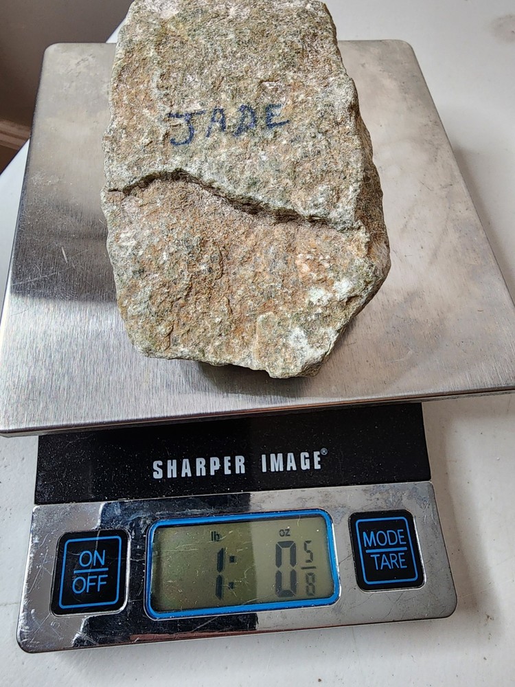 green nephrite jade Rough 1 Lb