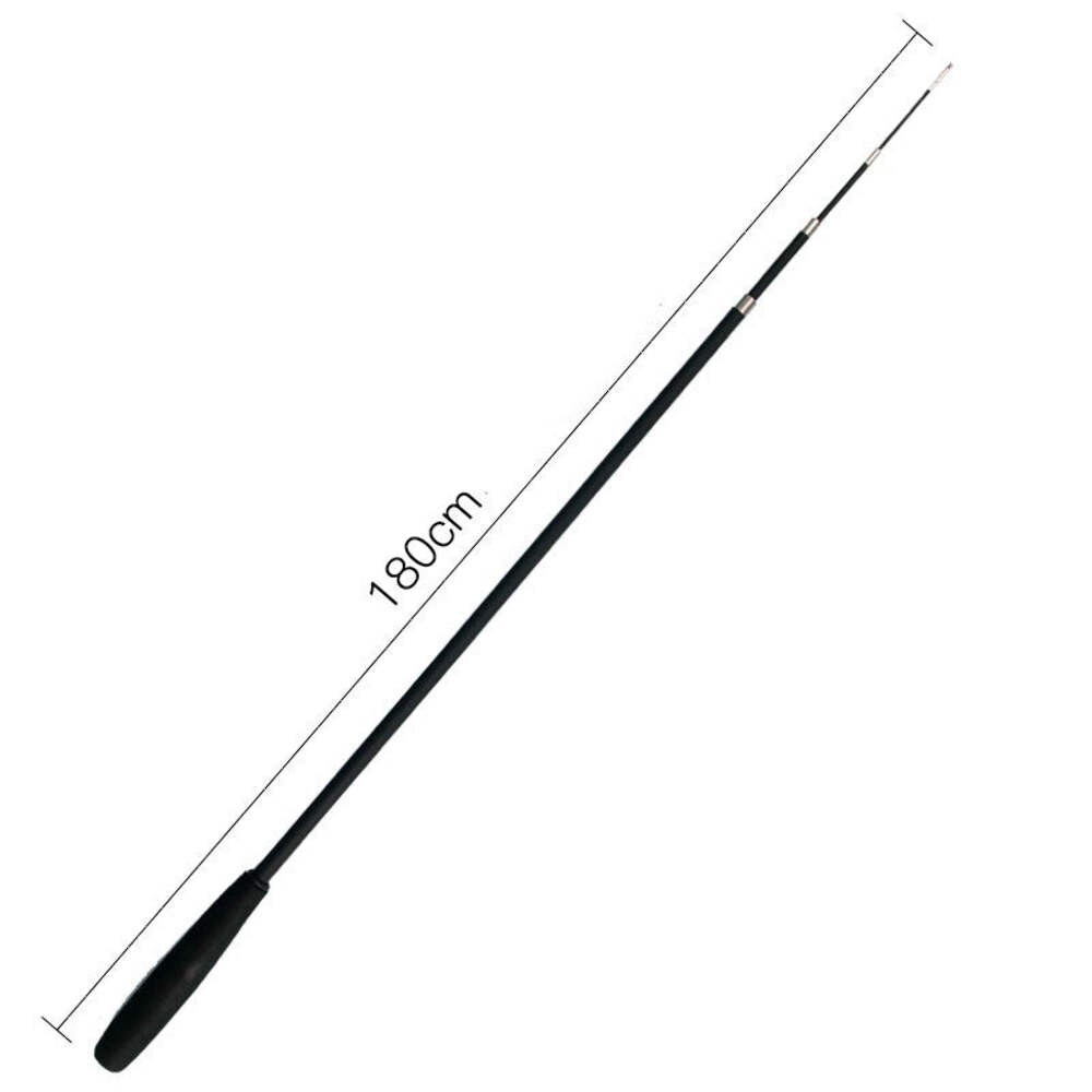 Pet Toy Cat-teasing Stick Extendable 180cm Rod Feather Replacement Head Adjustab