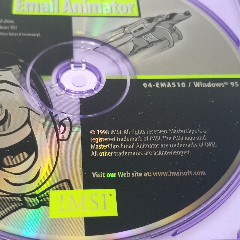 Master Clips Email Animator MasterClips Windows 95 1998