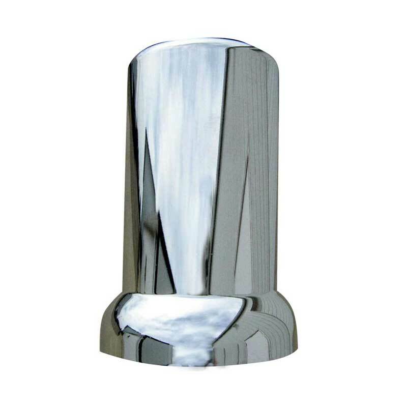 King Crown Chrome Plastic 33MM Nut Cover 20 Pack