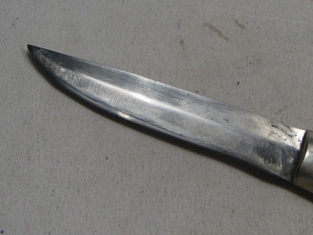 Handmade Fixed Blade Knife w/ Sheath. #18