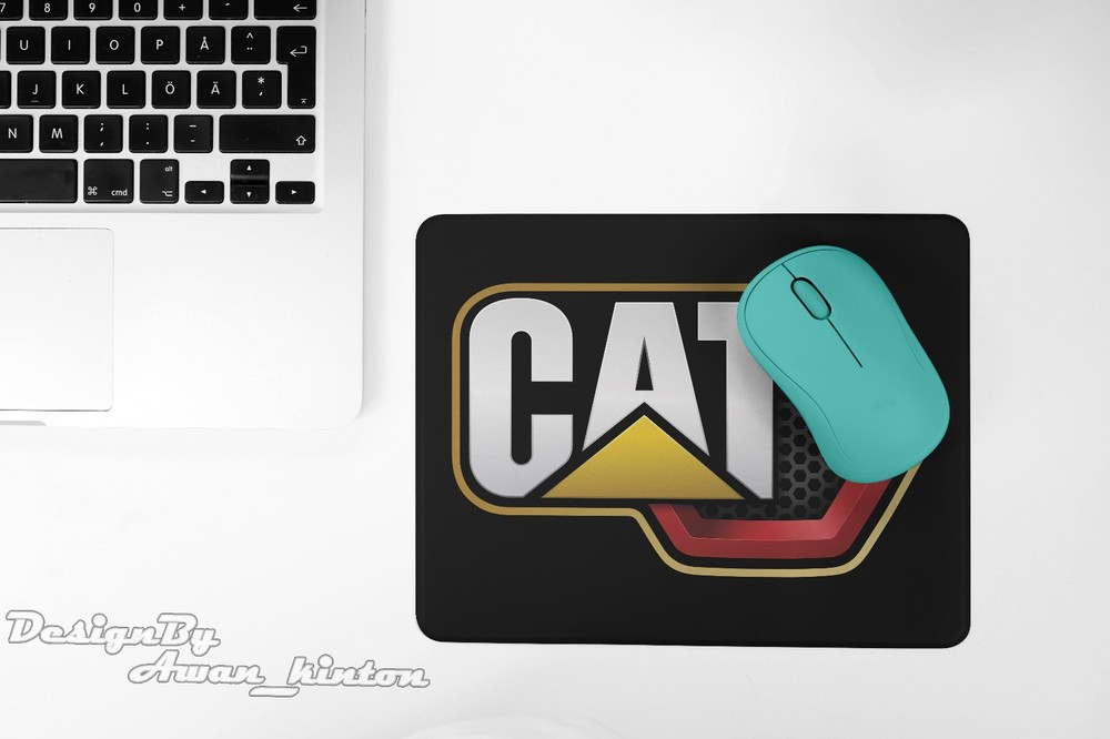 Mouse Mad New CAT Machinery Rubber Mouse Pad For PC