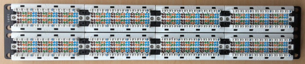 ICC ICMPP04860 48-port CAT6 Patch Panel Rack Mountable 2 RMS