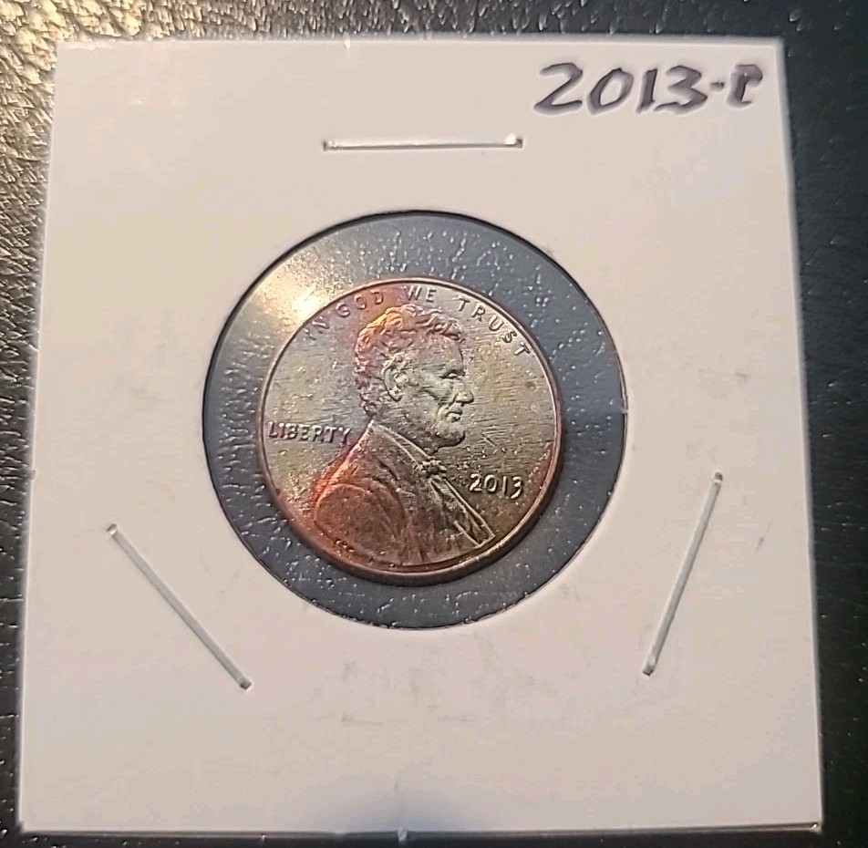2013 P Lincoln Cent Nice Toned