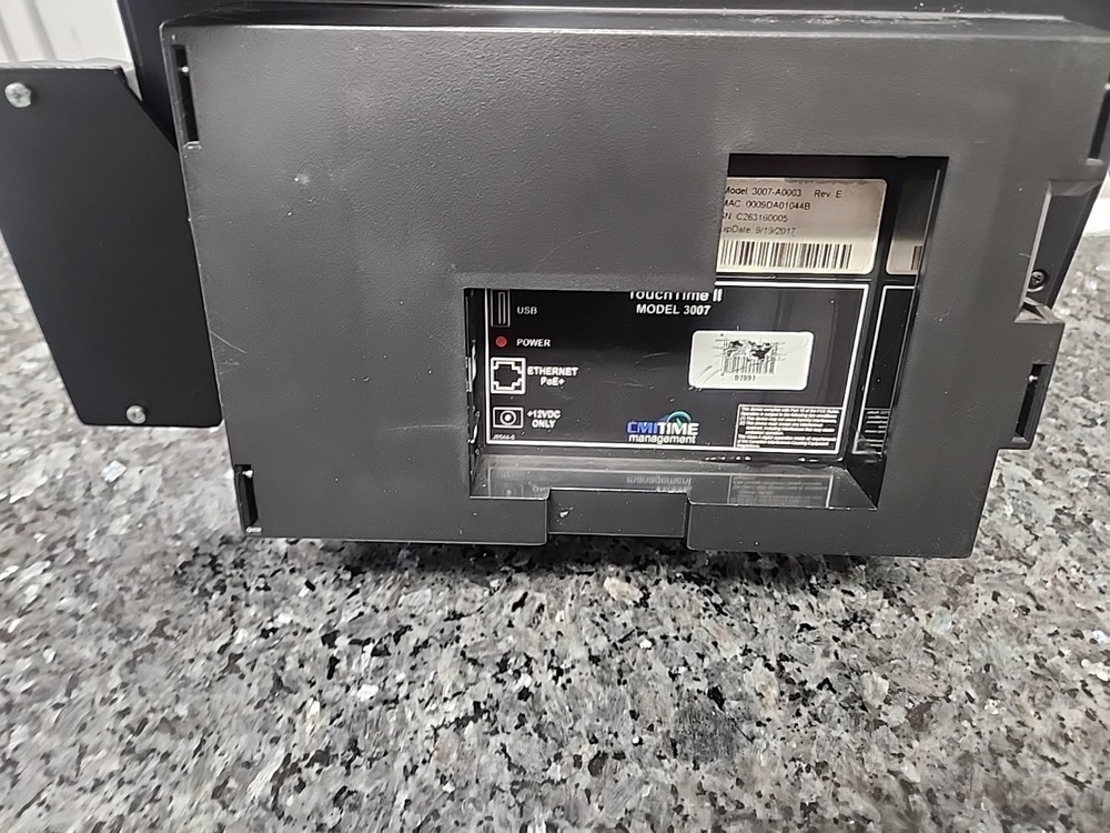 Time Management Touch Time II Model: 3007