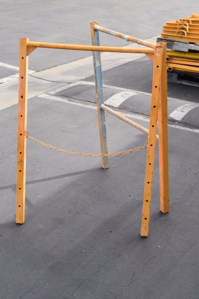 PERRY Scaffolding 2pc Set Guardrail End Frame solid mid-rail GRE-2S & GRE-2C