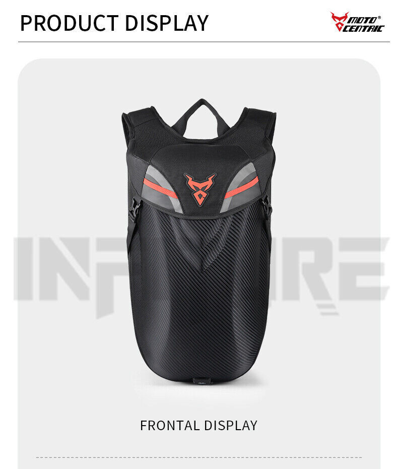 Flash Light Motorcycle Backpack Waterproof Helmet Luggage Backpack Accessories