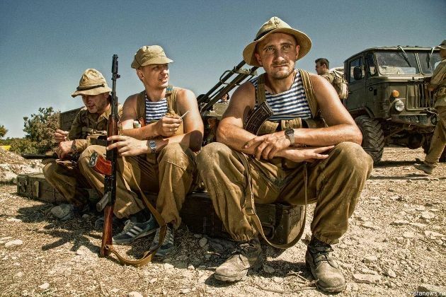 Airborne/Spetsnaz Sleeveless Striped Tank Top Shirt Telnyashka/NEW/Sizes/Blue