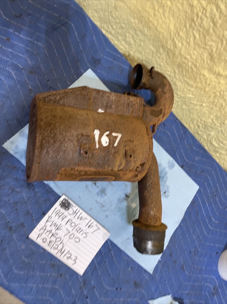 1999 Polaris Rmk 700 Exhaust Muffler Silencer 167