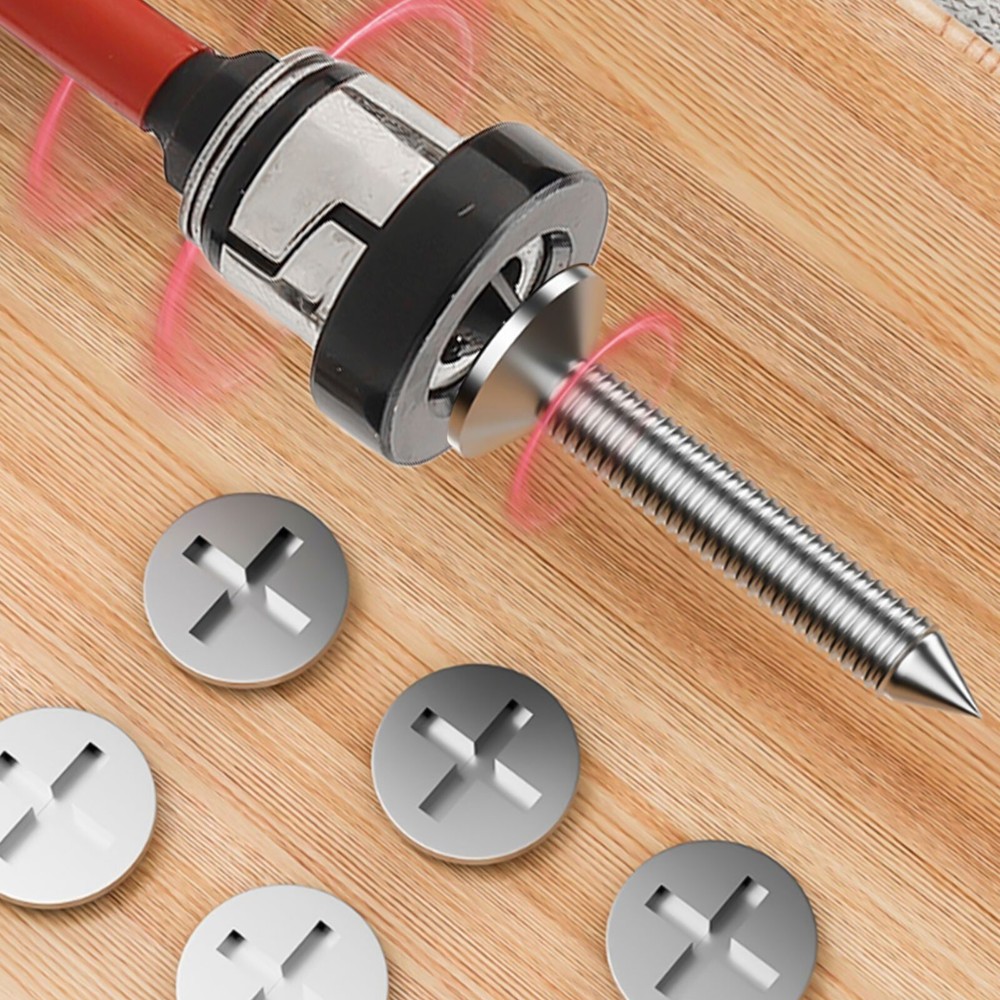 5Pcs Magnetic Plasterboard Positioning Screwdriver Bits Hand Electric Drill Bit