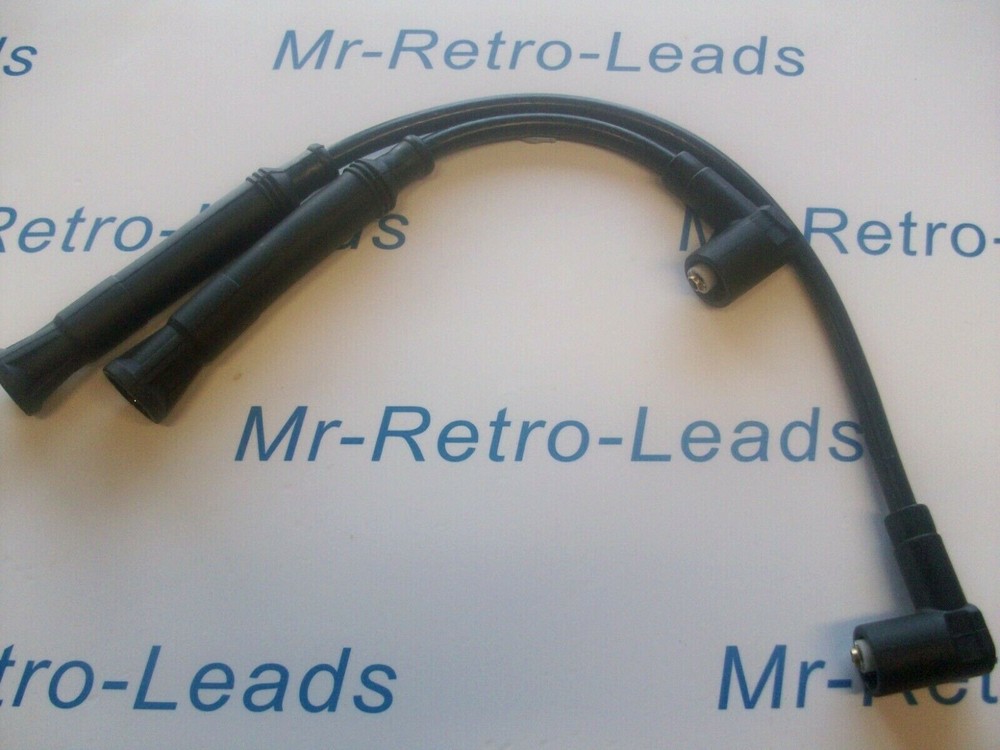 BLACK 8MM PERFORMANCE IGNITION LEADS COMMANDO 961 / 916 QUALITY HAND BUILT LEADS