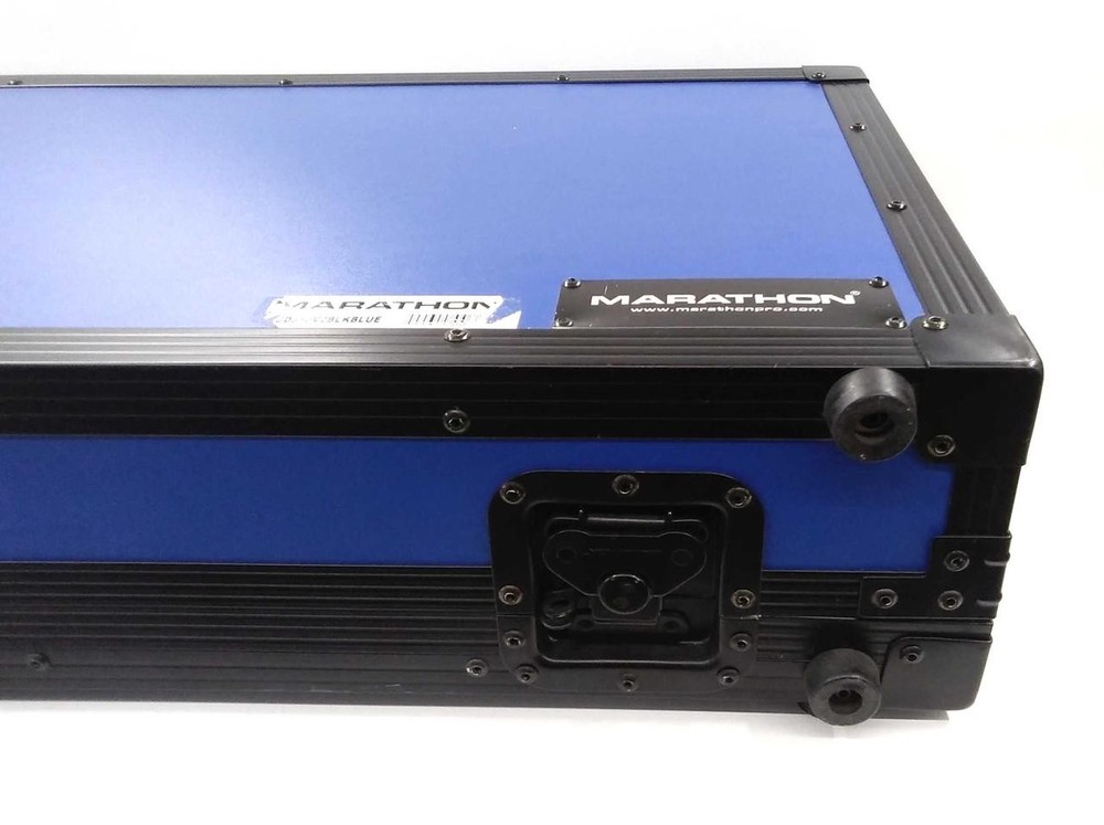Marathone MA-CDJ10V2BLK Blue DJ CD Player Case Hard Shell New
