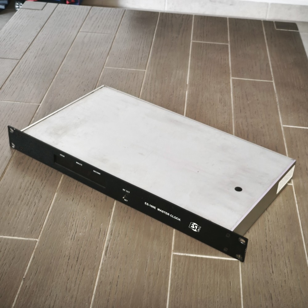 ESE ES-160E Crystal-Base Master Clock Time Code Generator