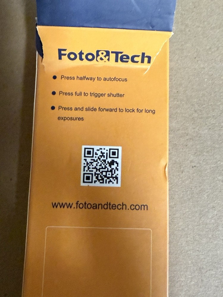 FOTO&TECH Wired Remote Shutter Release MC-GH3, DMC-GH4, DMC-GX7