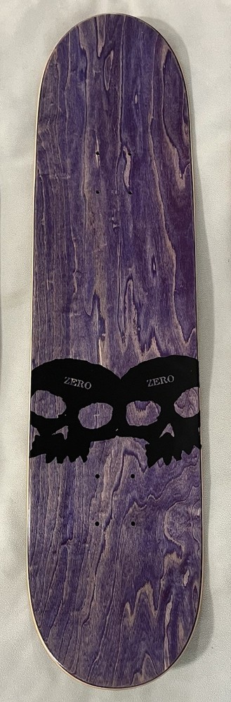 Zero Skateboards Bold Special Edition White/Silver