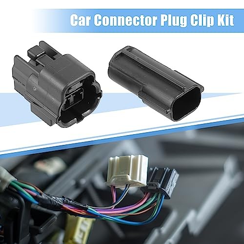1 Set 2 Pin Water Temperature Sensor Connector Adapter Plug Clip Kit