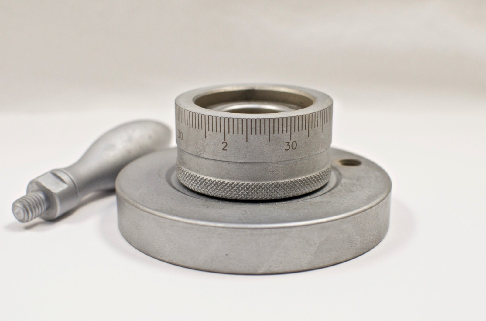 VERTEX HV-6 (4-Slot) 6" Horizontal/Vertical Rotary Table with 4-Slot Face Plate