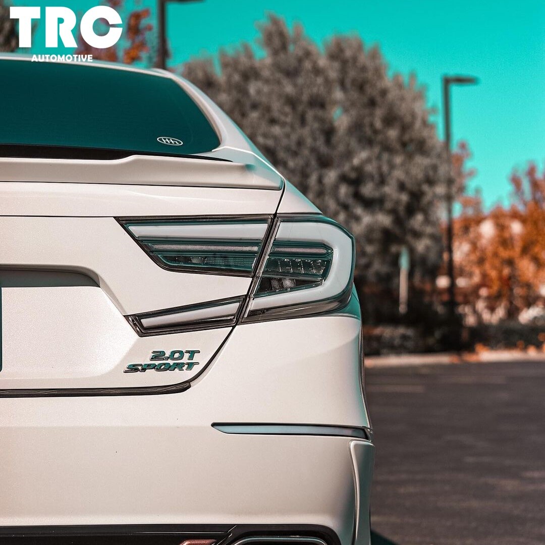 OEM+ LED Tail Lights for Honda Accord Sedan 2018-2022 10th Gen Smoked Chrome