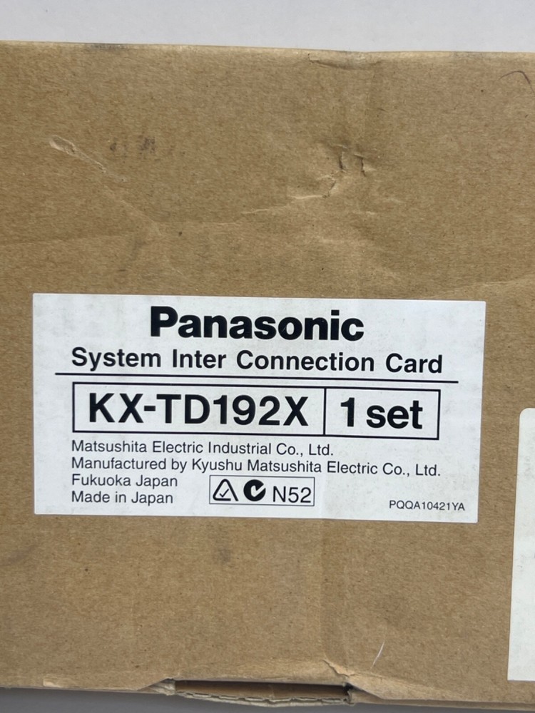 PANASONIC KX-TD192X/1SET SYSTEM INTER CONNECTION CARD