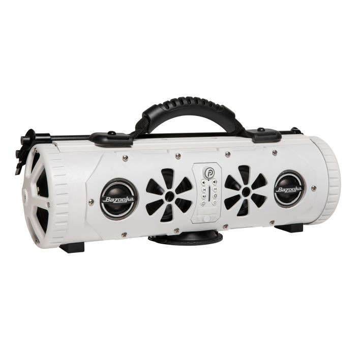 BAZOOKA BAZOOKA BLUETOOTH MINI G3 PARTY BAR 16" WHITE BPB16-G3-BAT-WH