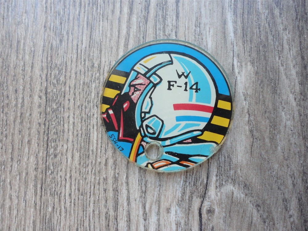F-14 Pinball Machine Plastic Key Chain Fob