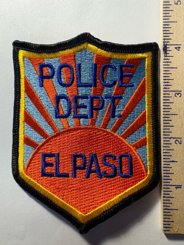 El Paso Texas Police Patch