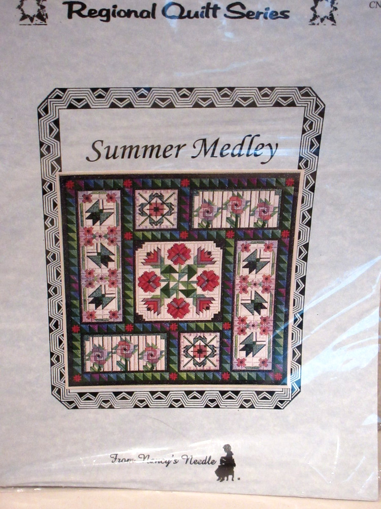 Nancy's Needle SUMMER MEDLEY Counted Thread/Ndlpt Pattern