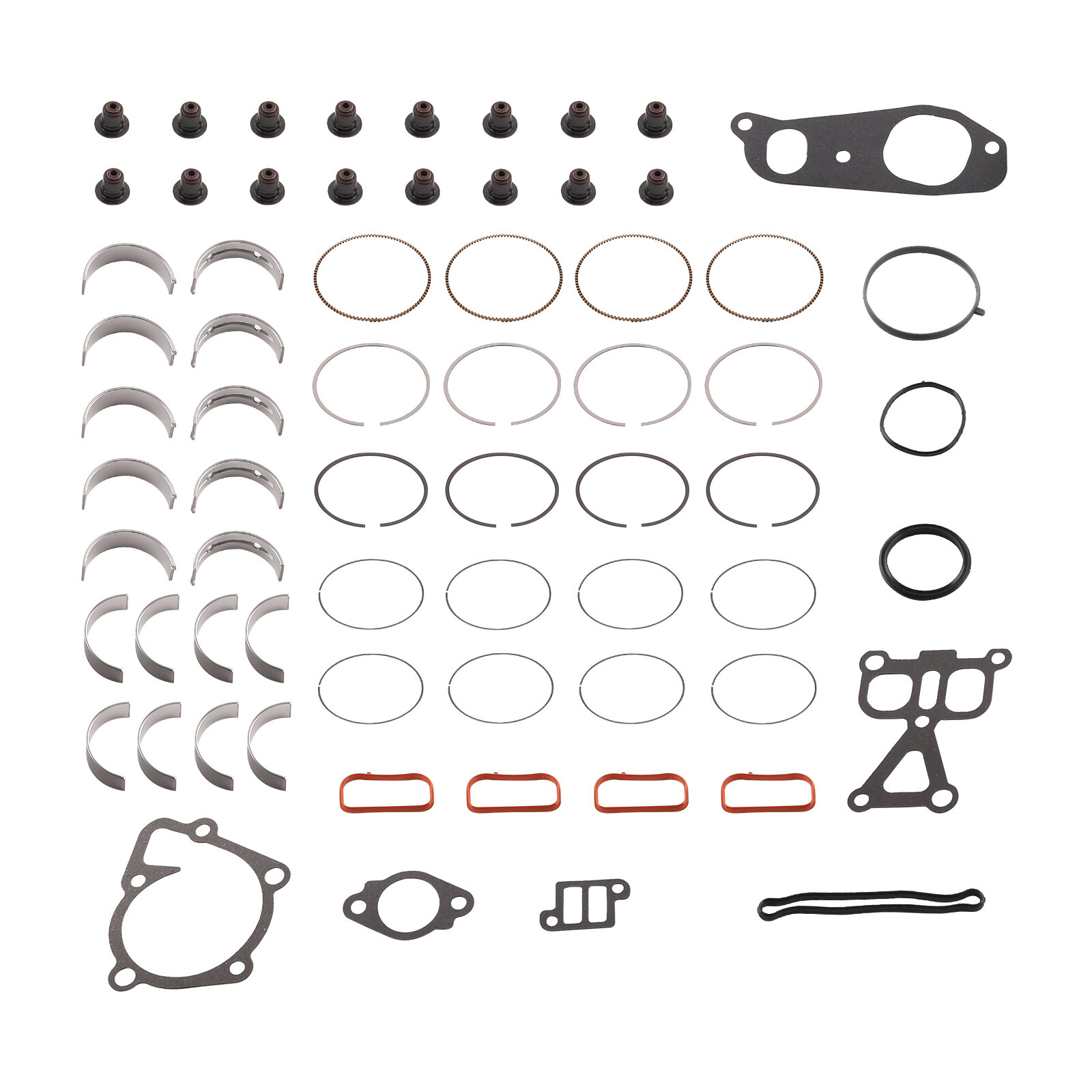 G4KJ Engine Rebuild Kit Set For Hyundai Sonata Tucson Kia Optima Sportage 2.4L