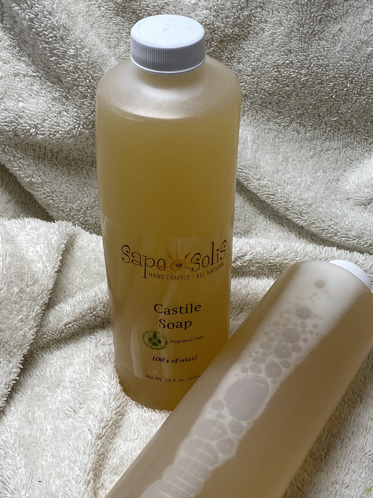 Castile Liquid Soap 16 Fl Oz Bottle