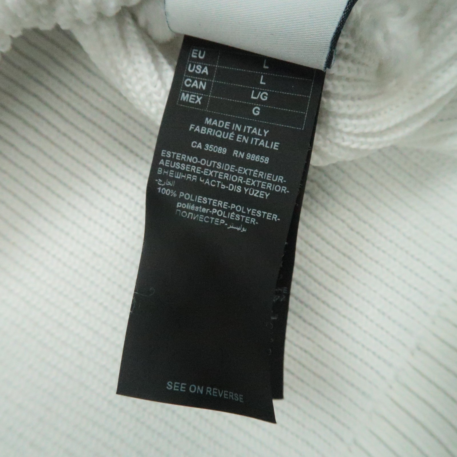 Paul & Shark Sweater Mens Large White Pullover Crew Waffle LQQK Studio