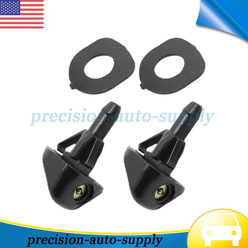 For 1986-1995 Toyota Pickup 2PCS Windshield Wiper Washer Nozzle Spray Jet NEW US