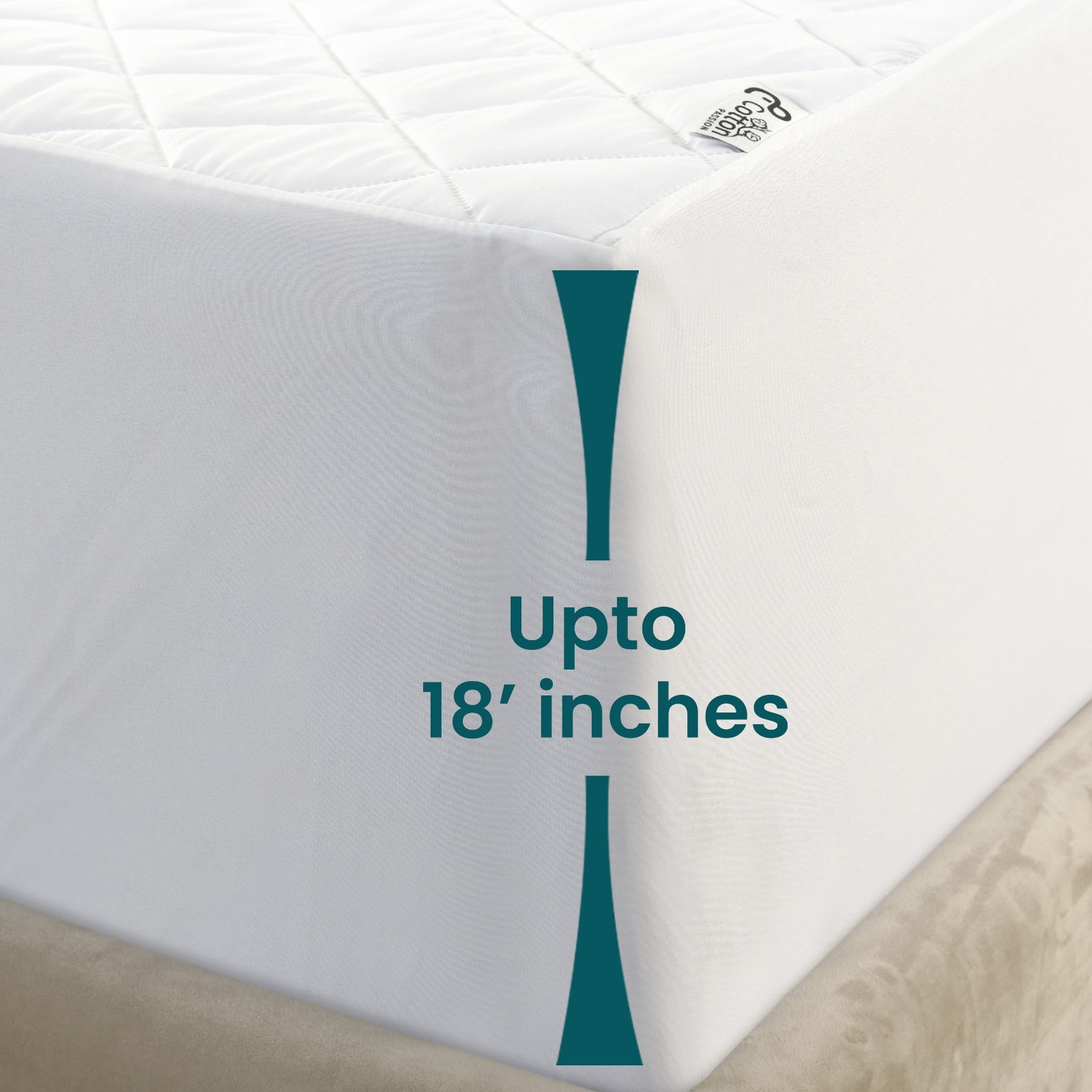 100% Waterproof Mattress Protector Mattress Pad Quilted Mattress Cover USA Size