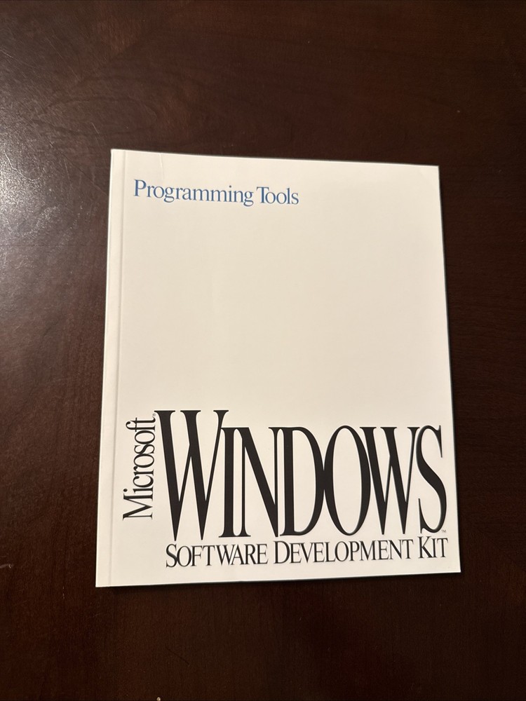 Microsoft Windows SDK Manual Set – Programming Tools, Setup, Profiler, Guide