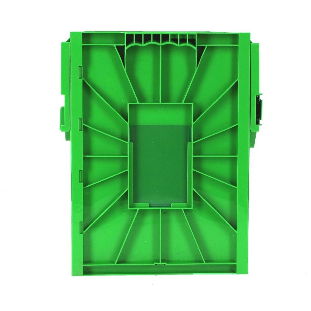 2 BCW Green Short Comic Book Bin -Heavy Duty Acid Free Plastic Stackable Box