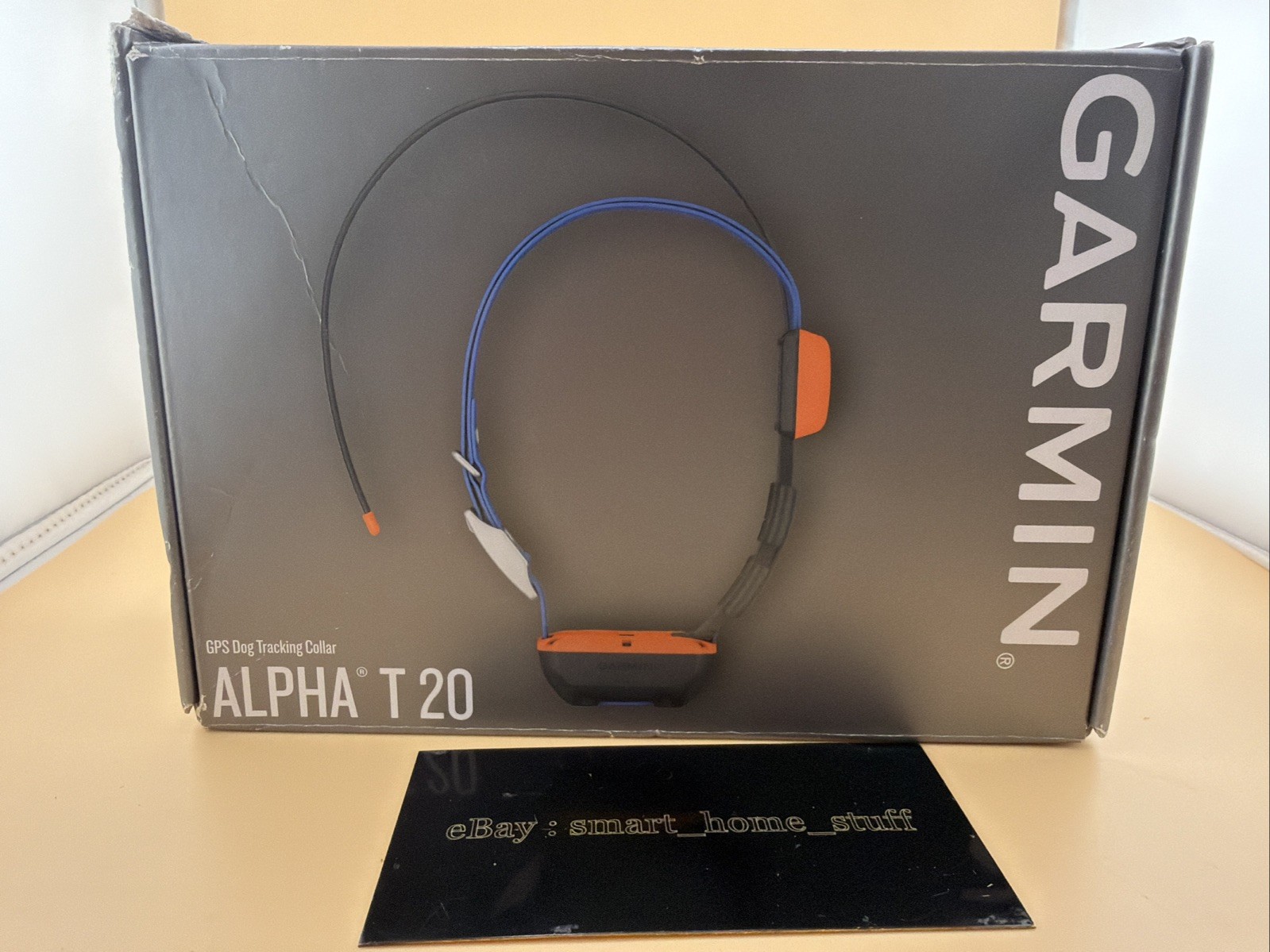 New Garmin Alpha T 20 GPS Dog Tracking Collar (010-02447-00)