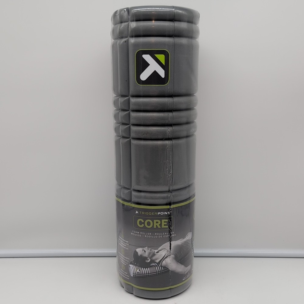 TriggerPoint 18"X 5.5" Solid Core Foam Roller - Gray New