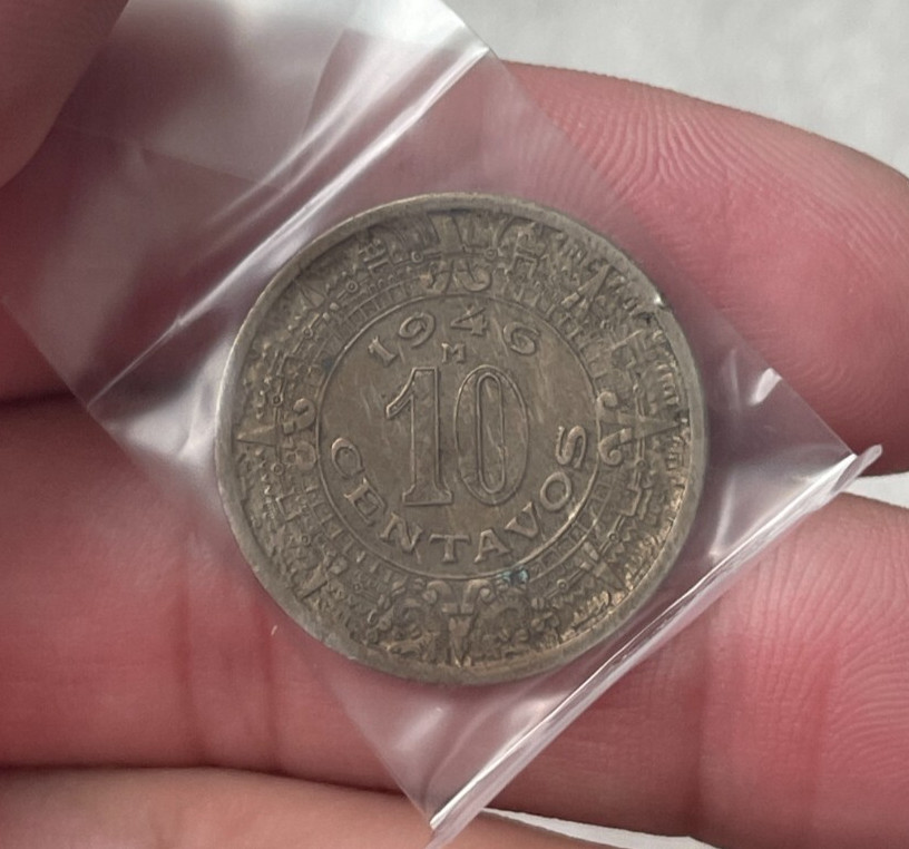 1946 Mexico 10 Centavos L2