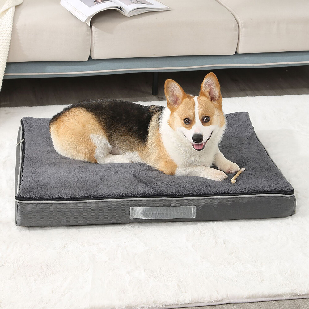 Orthopedic Memory Foam Dog Bed Pet Sleeping Cushion Washable Pet Removable Cover