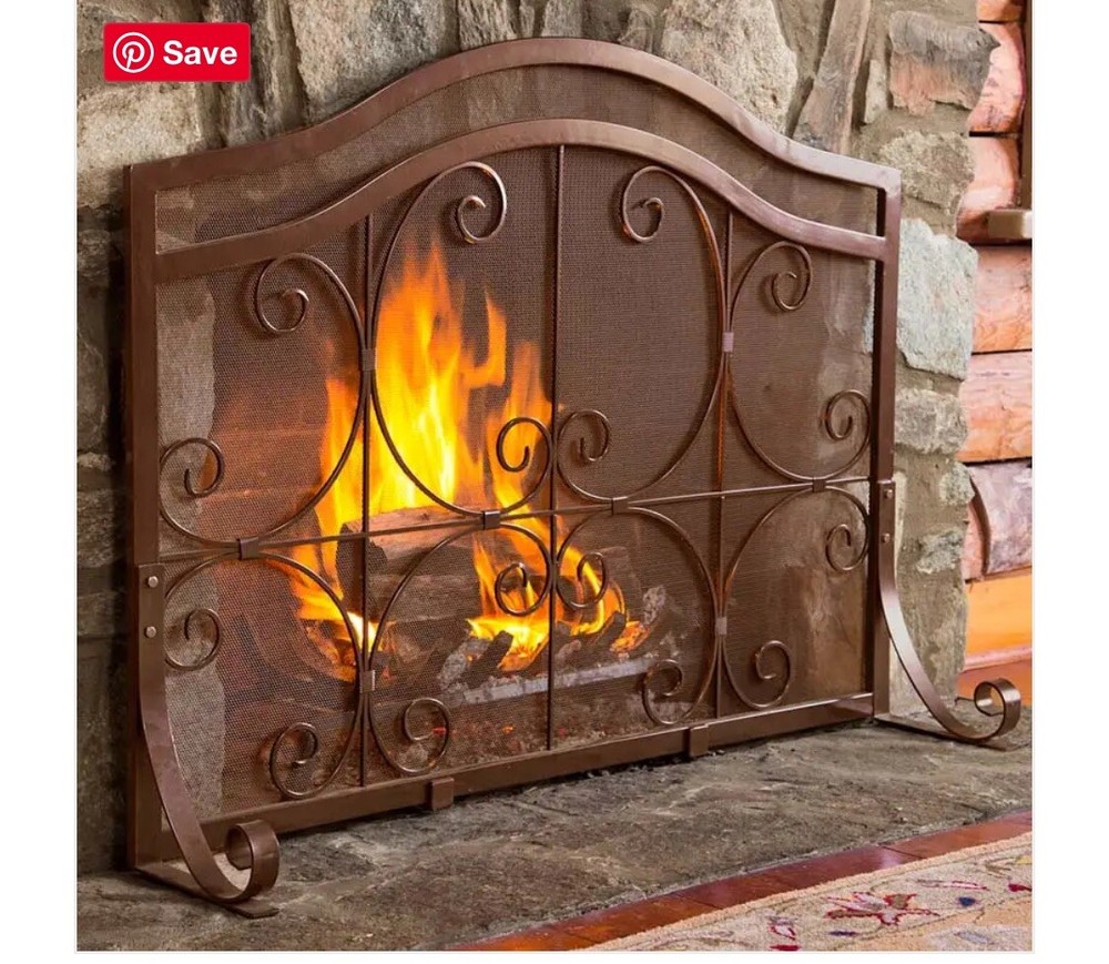 Large Crest Arch Flatguard Copper