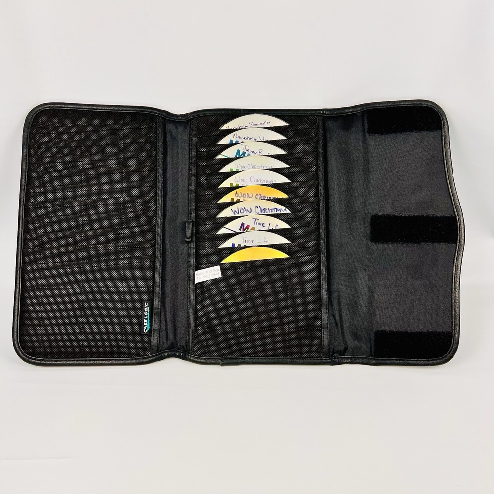 Case Logic 20 CD/DVD Holder Travel Carry Case
