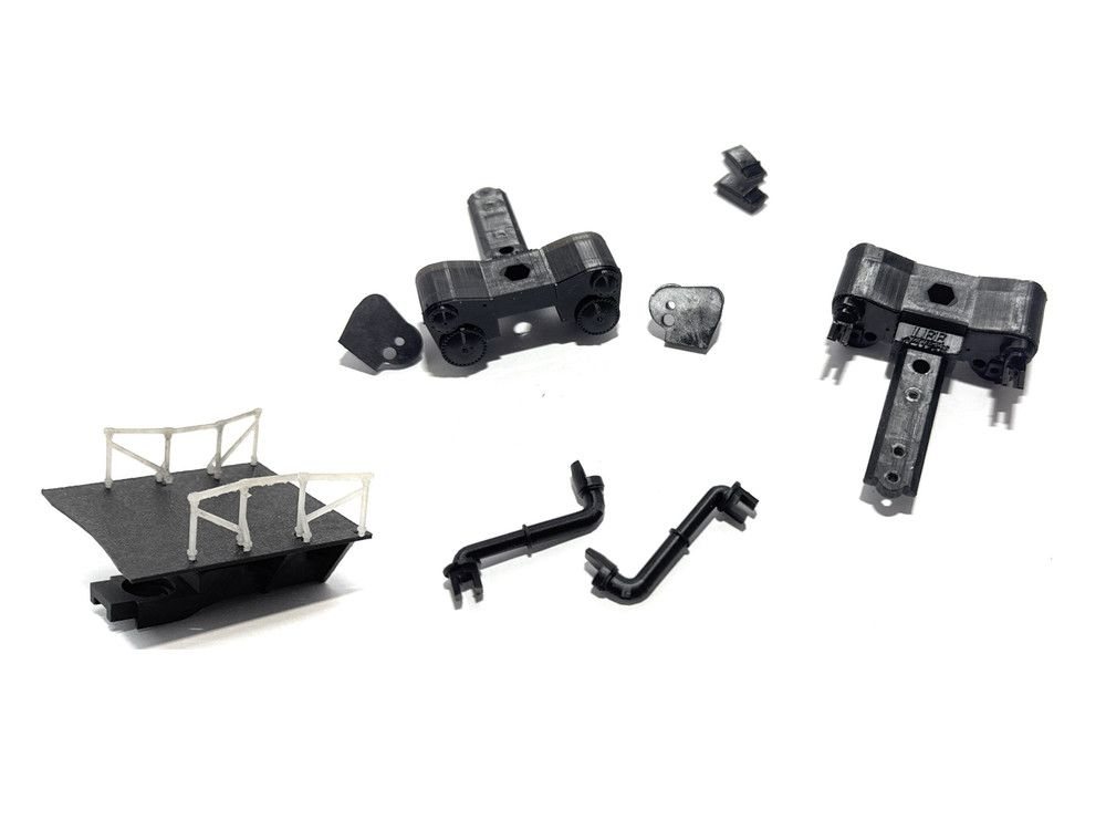 HO 1:87 Cab Forward Replacement Parts Pack – Cylinders & Platform