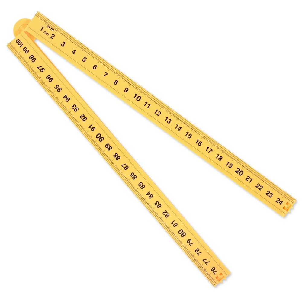 Learning Advantage Folding Meter Stick | Measure in Inches, Centimeters,...