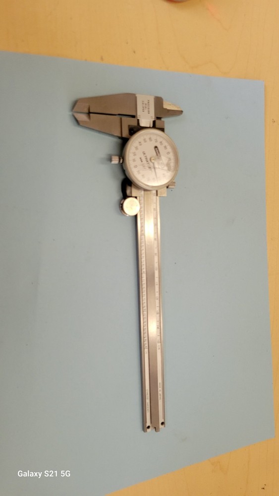 MG Manual Precision Dial Caliper Stainless Hardened
