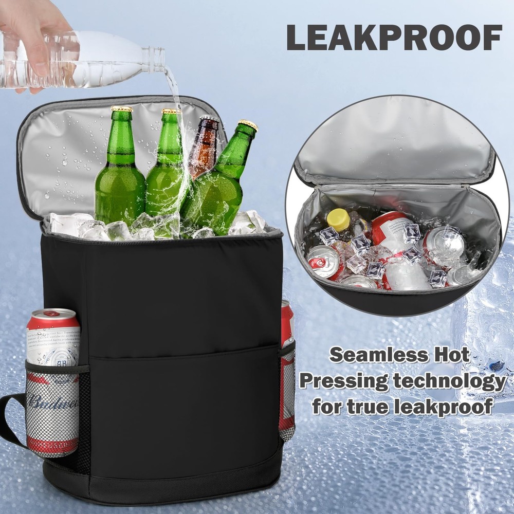 Insulated Cooler Backpack 30 Cans - Leak Proof Beer Backpack Lightweight Cool...