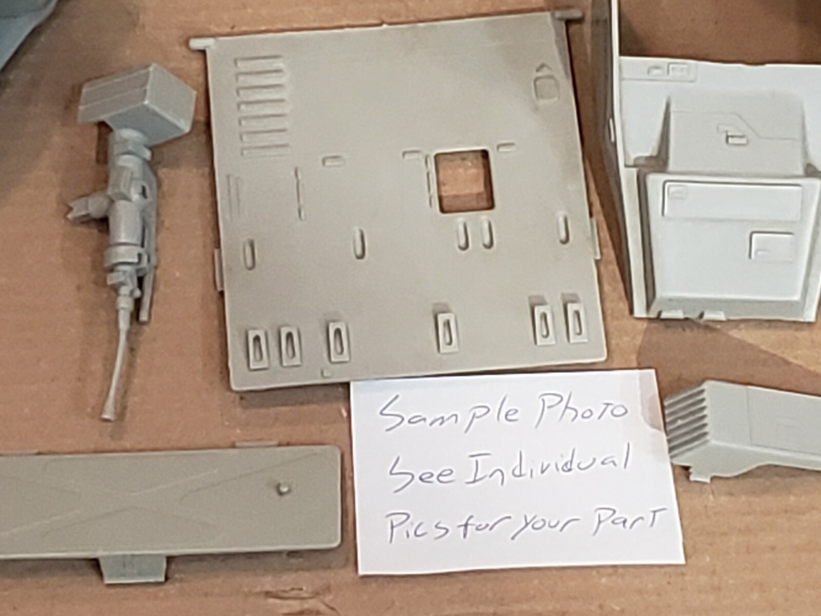 1981 AT-AT Parts CHOOSE Cannon Canopy Battery Cover Light Side Door Star Wars