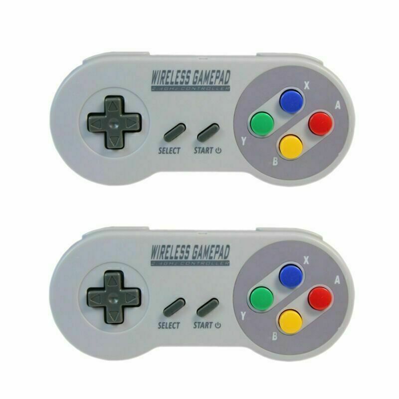 USB Wireless Gamepad Controller For Super SNES Classic Mini Game Console