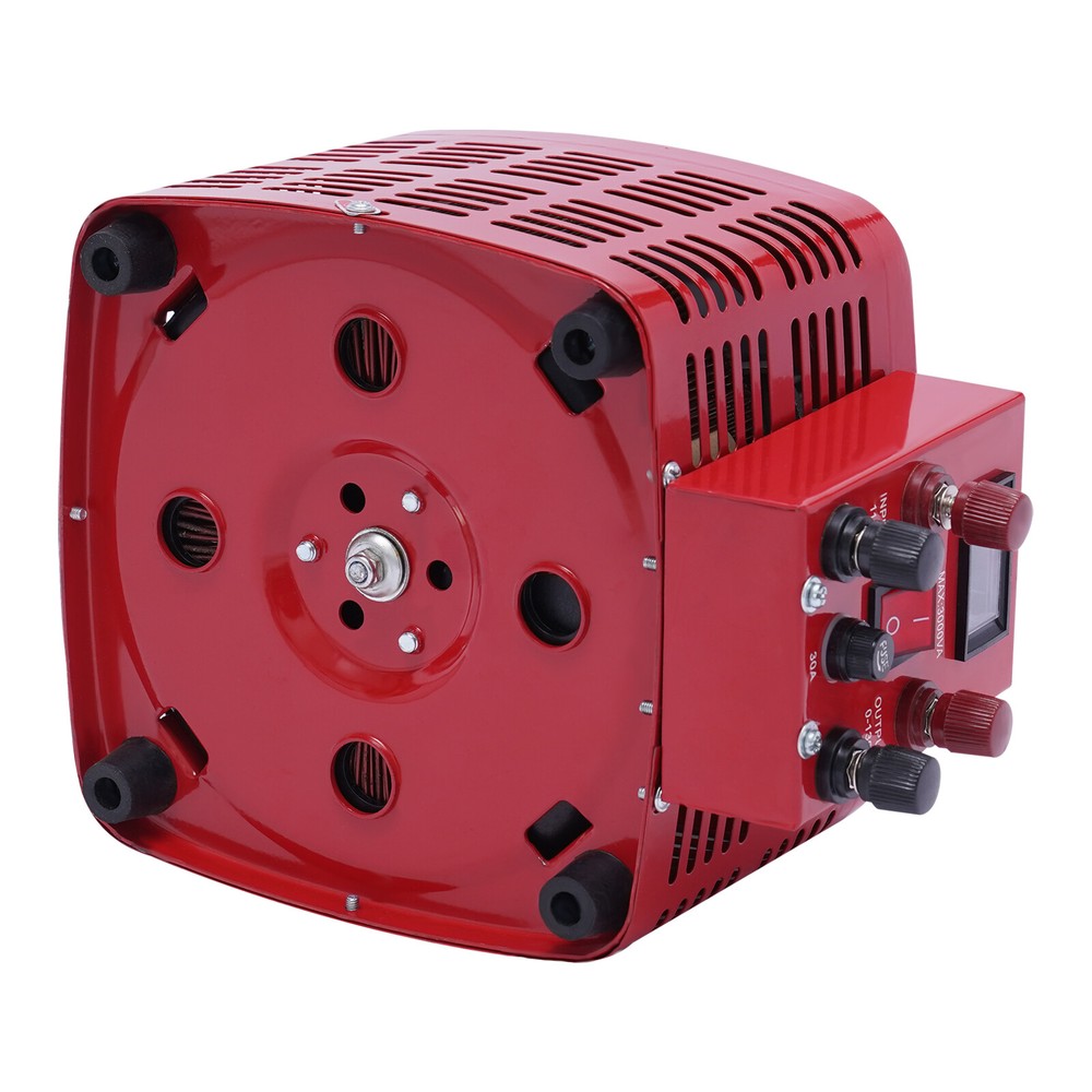 110V Variable AC Voltage Transformer Regulator - 3000W, 30A, Adjustable Output