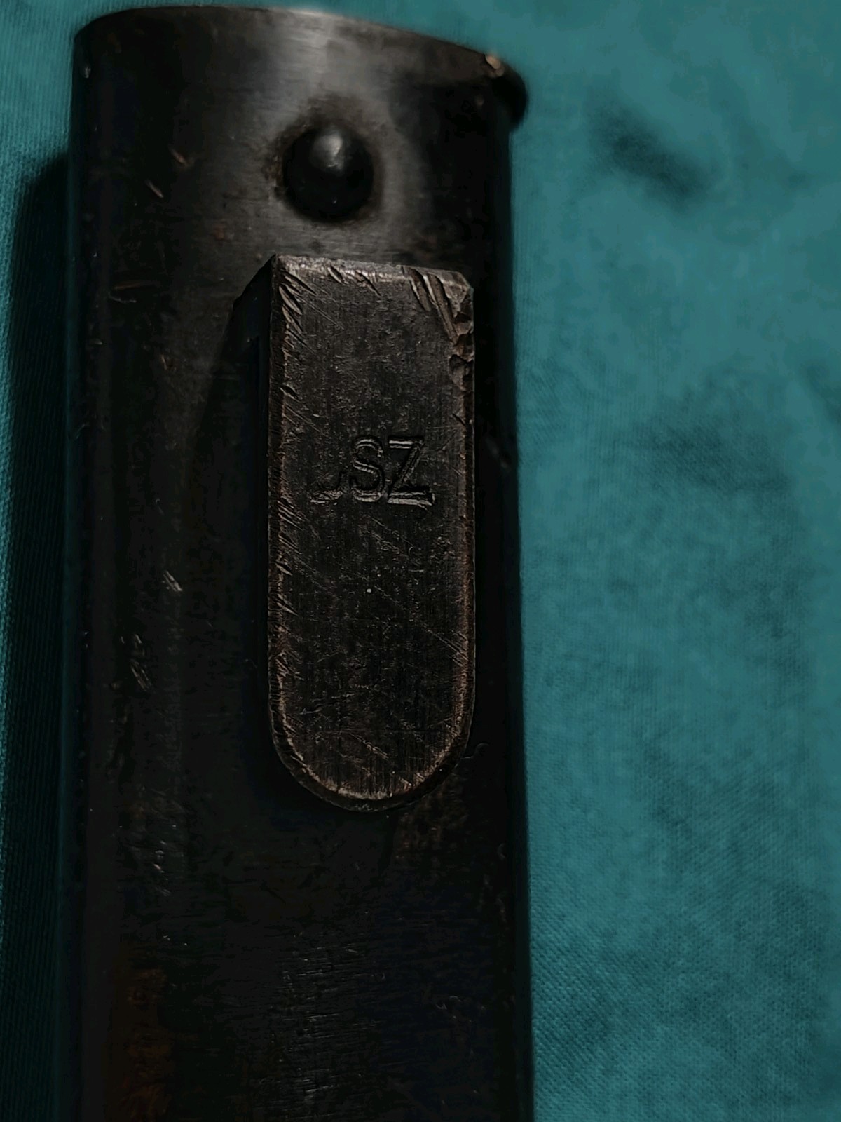 VINTAGE CZECH CZ24 CSZ MAUSER BAYONET AND SCABBARD