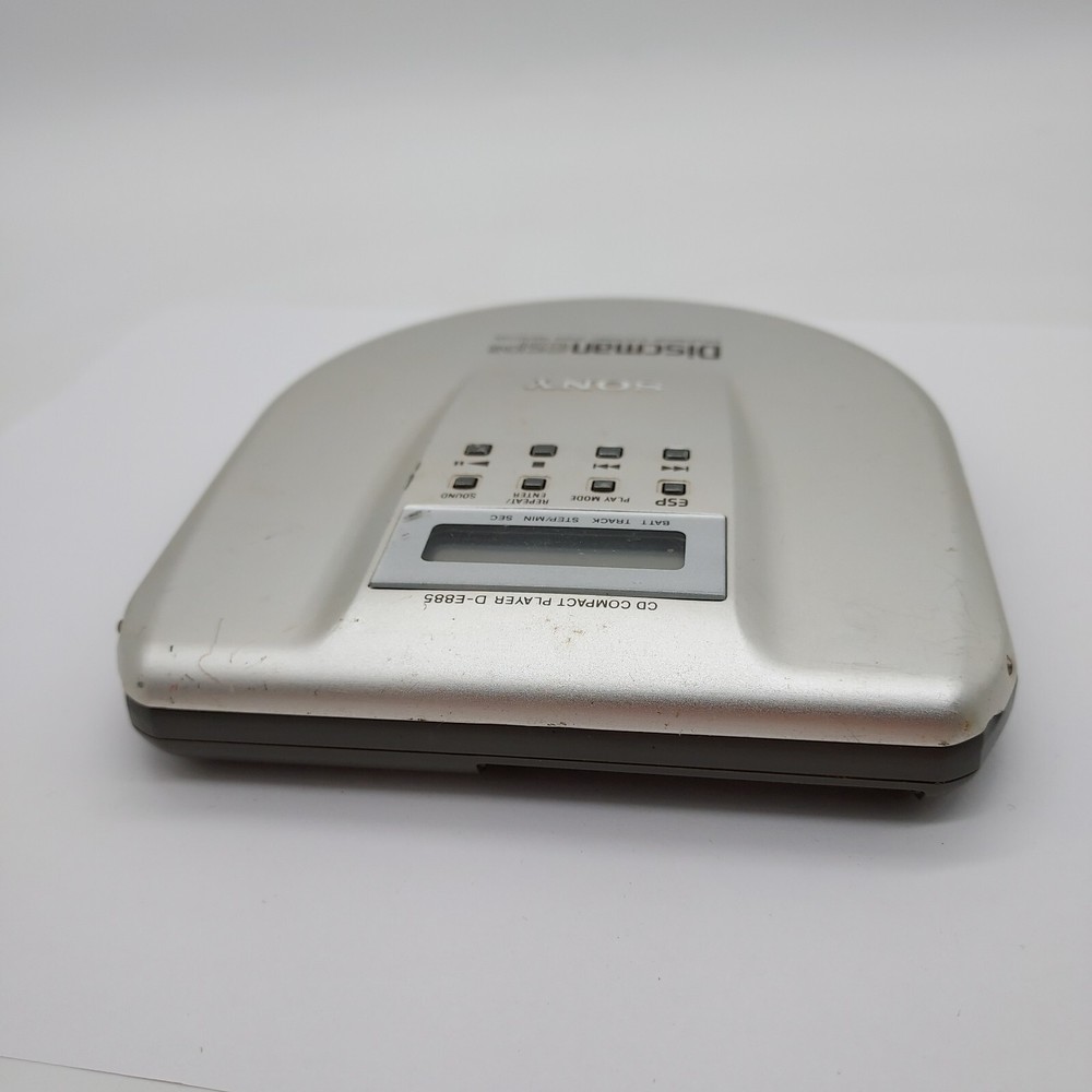 Sony Walkman D-E885 Discman Esp2 Protection Portable CD Player -Read Description