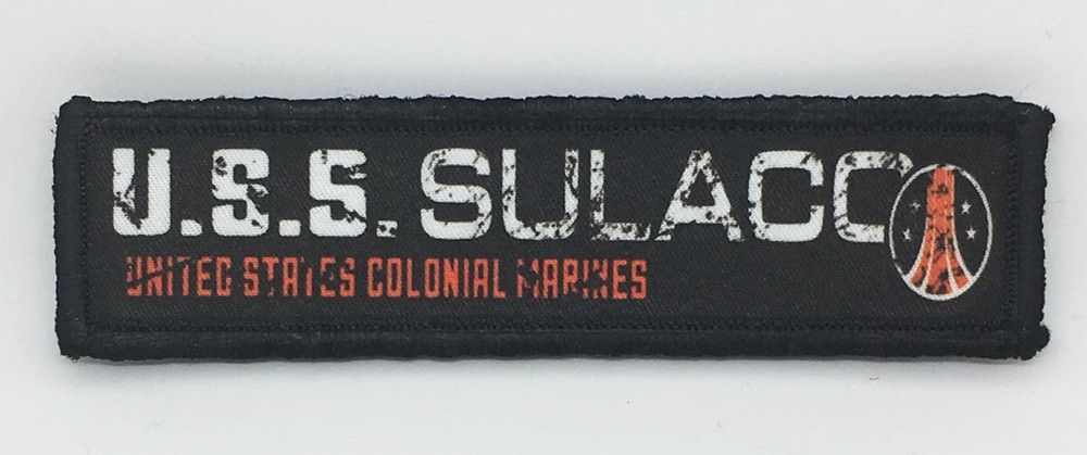 Aliens Motion Tracker Sulaco Colonial Marines Morale Patch